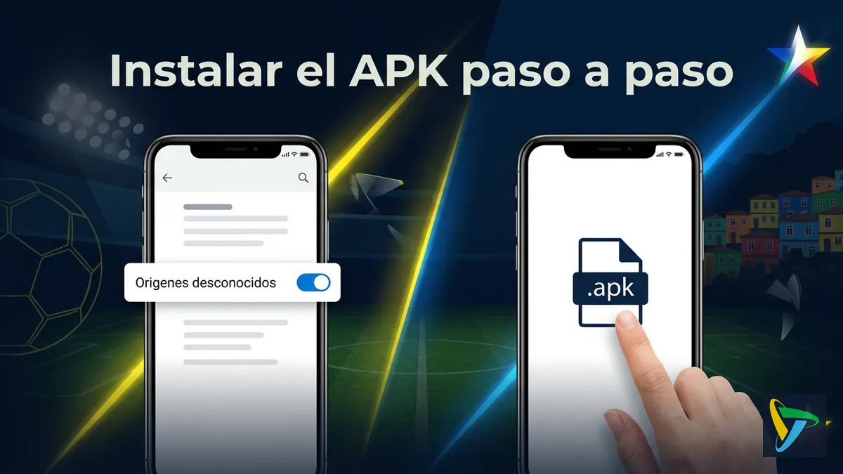 Pasos para instalar el APK de Betplay en Android desde Chile con vista de Valparaíso