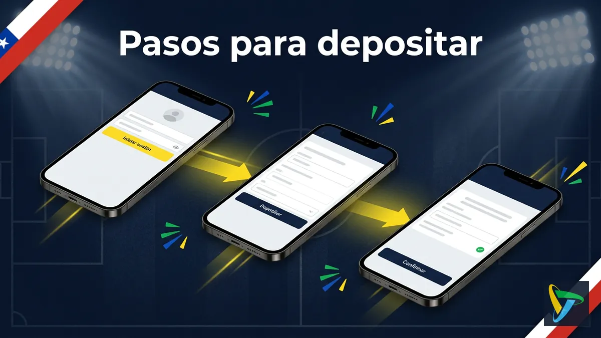 Pasos para depositar en Betplay: iniciar sesión, elegir método y confirmar el pago