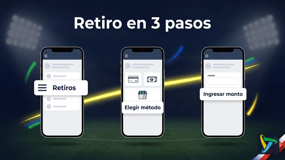 Pasos para retirar dinero de Betplay desde la web o la app en Chile